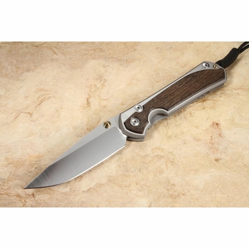 Chris Reeve Large Sebenza 31 Bog Oak Inlay #1