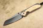 Chris Reeve Large Sebenza 31 Insingo Box Elder Burl Inlay #1