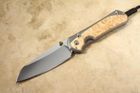 Chris Reeve Large Sebenza 31 Insingo Box Elder Burl Inlay #2