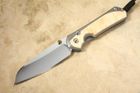 Chris Reeve Large Sebenza 31 Insingo Box Elder Burl Inlay #11