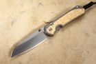 Chris Reeve Large Sebenza 31 Insingo Box Elder Burl Inlay #9