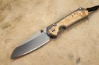 Chris Reeve Large Sebenza 31 Insingo Box Elder Burl Inlay #10