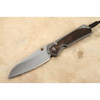 Chris Reeve Large Sebenza 31 Insingo Macassar Ebony Inlay #1