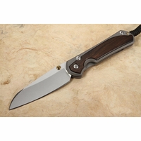Chris Reeve Large Sebenza 31 Insingo Macassar Ebony Inlay #2