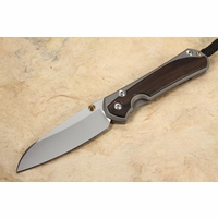 Chris Reeve Large Sebenza 31 Insingo Macassar Ebony Inlay #3