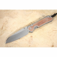 Chris Reeve Large Sebenza 31 Insingo Natural Canvas Micarta - MagnaCut