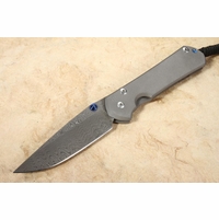 Chris Reeve Large Sebenza 31 Ladder Damascus Folding Knife