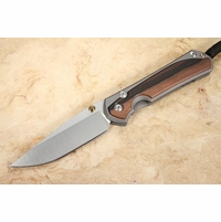 Chris Reeve Large Sebenza 31 Macassar Ebony Inlay #10