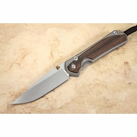 Chris Reeve Large Sebenza 31 Macassar Ebony Inlay #11