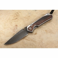 Chris Reeve Large Sebenza 31 Macassar Ebony & Ladder Damascus #2