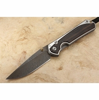Chris Reeve Large Sebenza 31 Macassar Ebony & Ladder Damascus #8