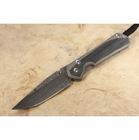 Chris Reeve Large Sebenza 31 - Micarta & Raindrop Damascus