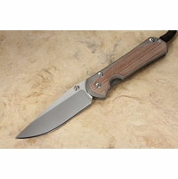 Chris Reeve Large Sebenza 31 Natural Canvas Micarta Inlay