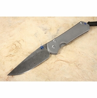 Chris Reeve Large Sebenza 31 Raindrop Damascus Folding Knife