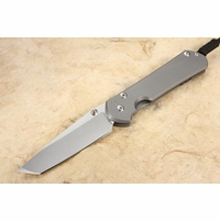 Chris Reeve Large Sebenza 31 Tanto - Glass Blasted - Sprint Run - S35VN