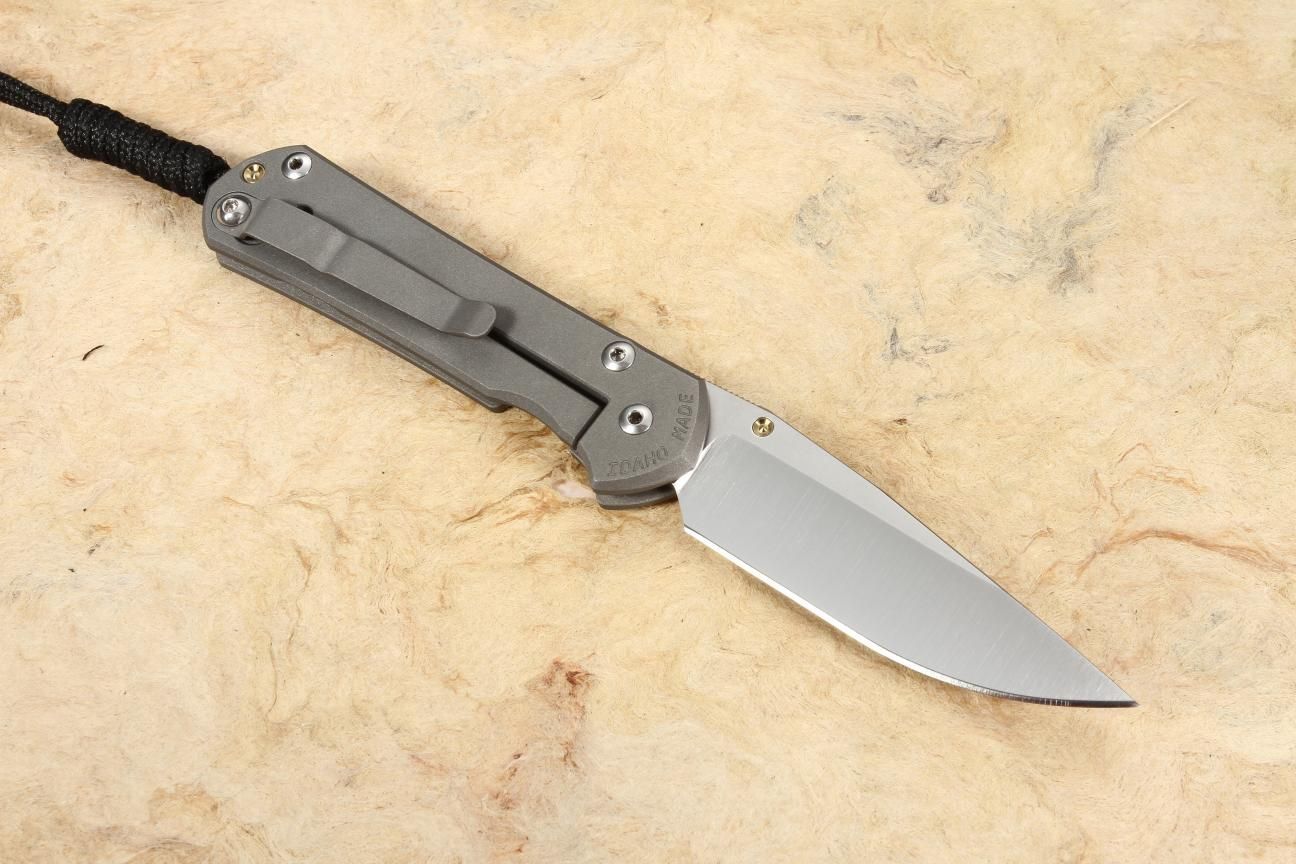 Chris Reeve Knives Small Sebenza 31 Morning Sun Folding Knife Unique