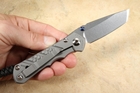 Chris Reeve Small Inkosi Tanto Cross Hatch - Glass Blasted - MagnaCut