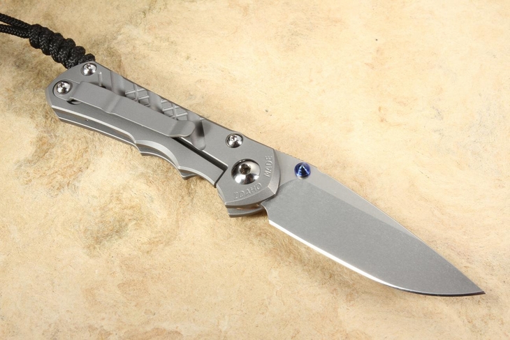 Chris Reeve Small Inkosi Cross Hatch - Glass Blasted - MagnaCut