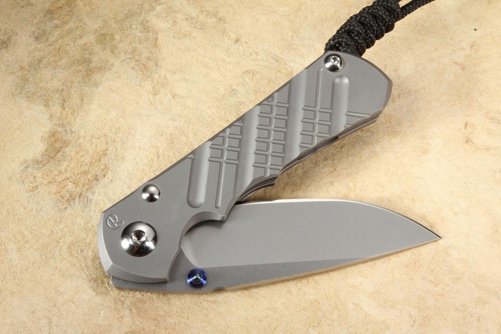 Chris Reeve Small Inkosi Cross Hatch - Glass Blasted - MagnaCut