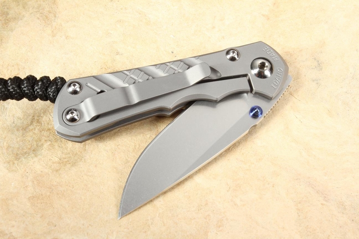Chris Reeve Small Inkosi Cross Hatch - Glass Blasted - MagnaCut