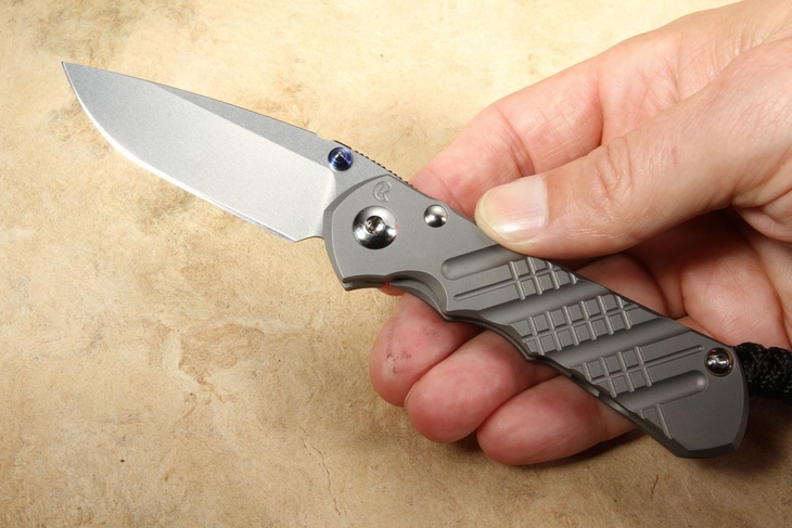 Chris Reeve Small Inkosi Cross Hatch - Glass Blasted - MagnaCut