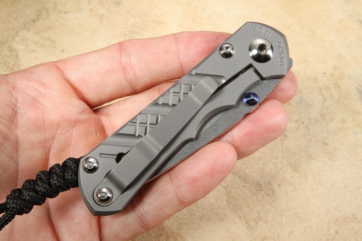 Chris Reeve Small Inkosi Cross Hatch - Glass Blasted - MagnaCut