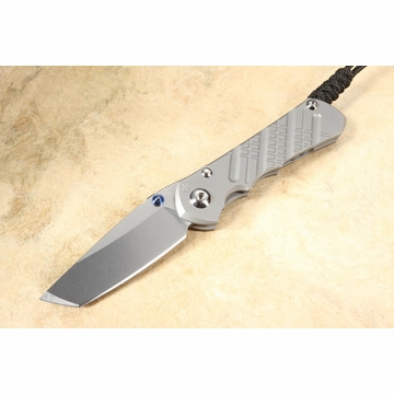 Chris Reeve Small Inkosi Tanto Cross Hatch - Glass Blasted - MagnaCut