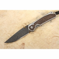 Chris Reeve Small Sebenza 31 Bog Oak & Boomerang Damascus #2