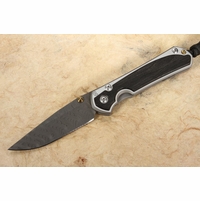 Chris Reeve Small Sebenza 31 Bog Oak & Boomerang Damascus #4