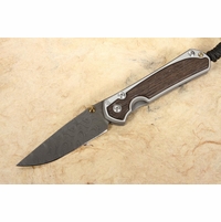 Chris Reeve Small Sebenza 31 Bog Oak & Boomerang Damascus #5