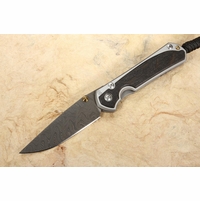 Chris Reeve Small Sebenza 31 Bog Oak & Boomerang Damascus #6