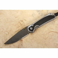 Chris Reeve Small Sebenza 31 Bog Oak & Boomerang Damascus #7