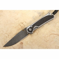 Chris Reeve Small Sebenza 31 Bog Oak & Boomerang Damascus #8