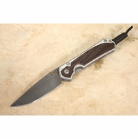 Chris Reeve Small Sebenza 31 Bog Oak & Ladder Damascus #3