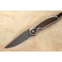 Chris Reeve Small Sebenza 31 Macassar Ebony and Ladder Damascus #2