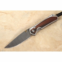 Chris Reeve Small Sebenza 31 Macassar Ebony and Ladder Damascus #3