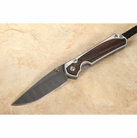 Chris Reeve Small Sebenza 31 Macassar Ebony and Ladder Damascus #4