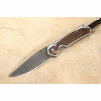 Chris Reeve Small Sebenza 31 Macassar Ebony and Ladder Damascus #6