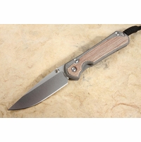 Chris Reeve Small Sebenza 31 Natural Canvas Micarta - MagnaCut