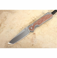 Chris Reeve Small Sebenza 31 Tanto Natural Canvas Micarta - MagnaCut