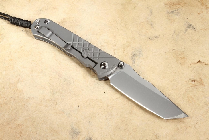Chris Reeve Umnumzaan Tanto Glass Blasted - MagnaCut (One Per Household)