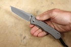 Chris Reeve Umnumzaan Tanto Glass Blasted - MagnaCut (One Per Household)