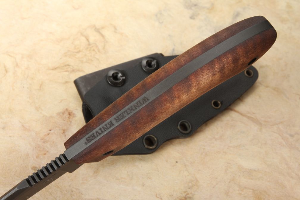 Winkler Knives Everycarry Fixed Blade (Black/Maple) + Free Shipping