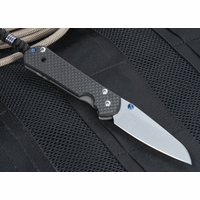 Exclusive Chris Reeve Small Sebenza 21 Carbon Fiber - Insingo Blade - Left Hand