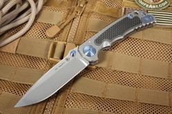Exclusive Spartan Harsey Folding Knife - Carbon Fiber - MagnaCut