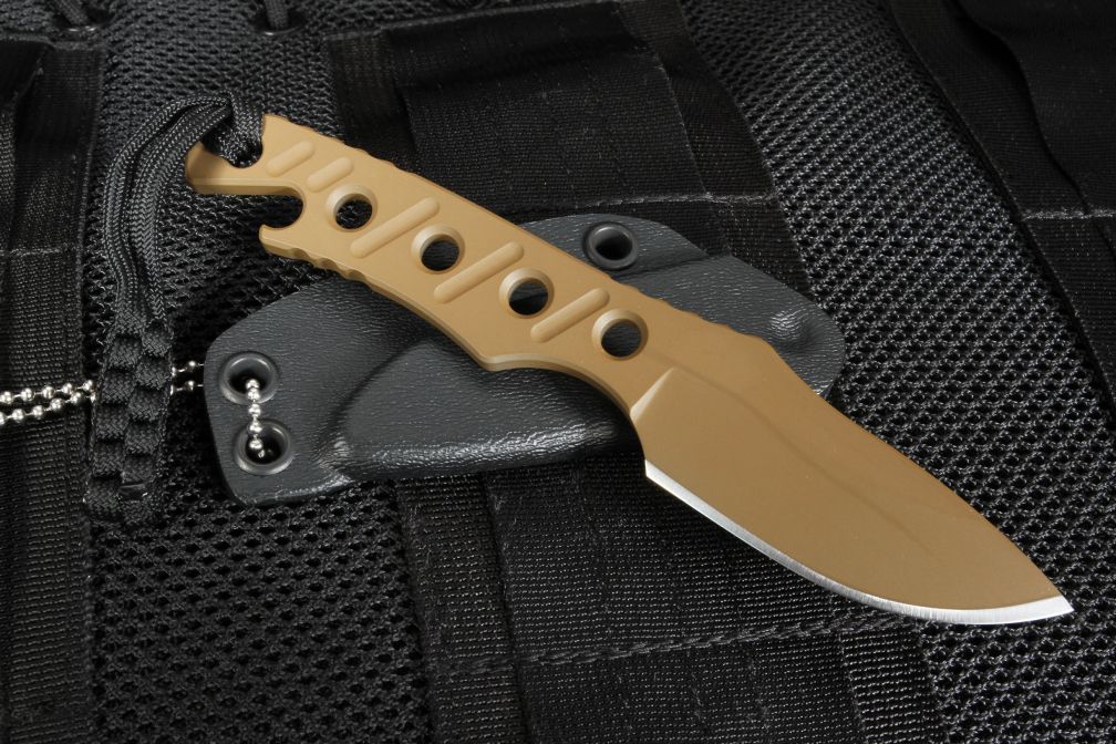 Freeman Knives 451 Neck Knife Patriot Brown Best Price