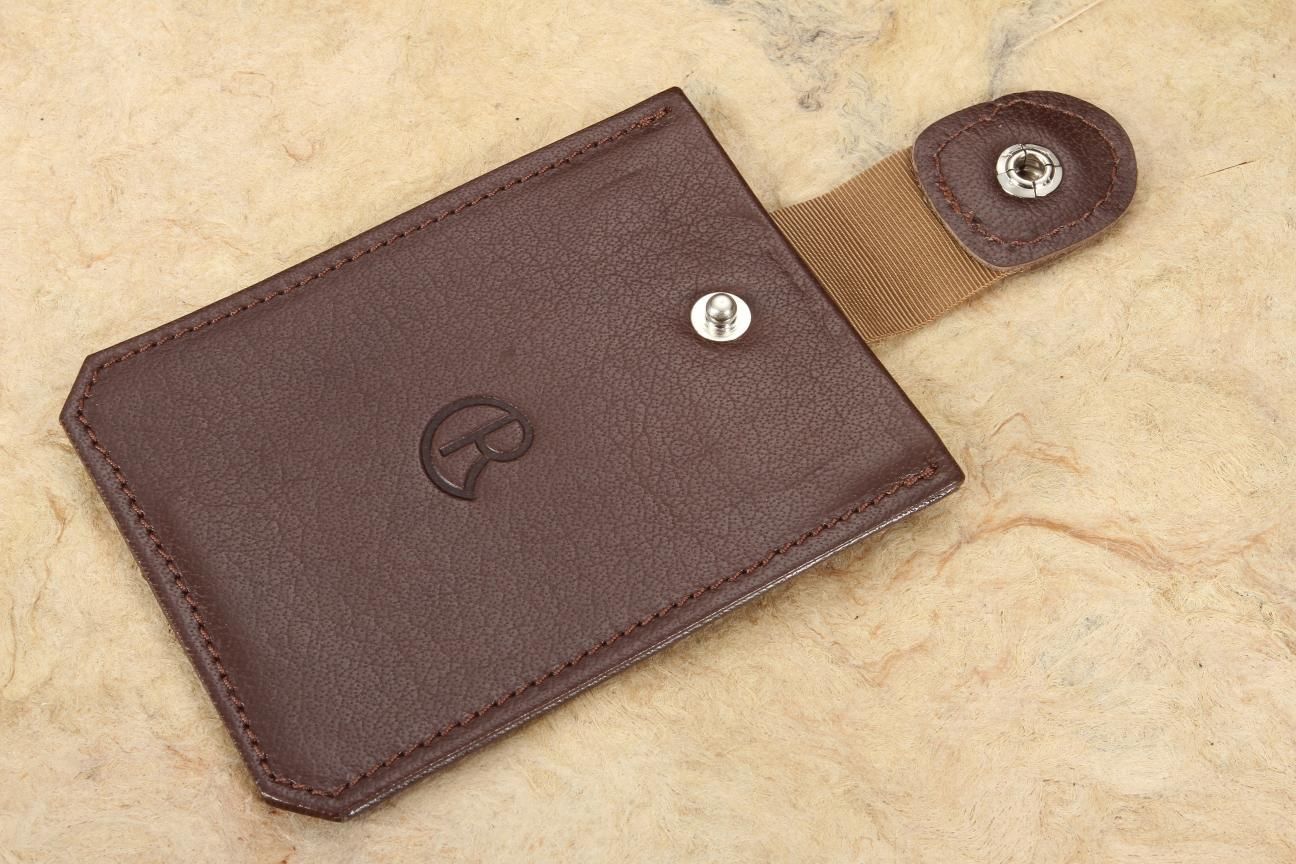 Chris Reeve Knives Card Wallet Dark Brown