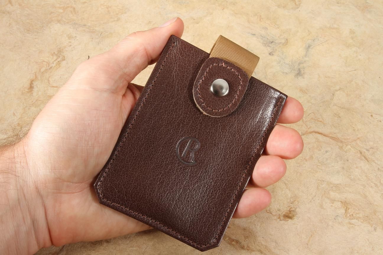 Chris Reeve Knives Card Wallet Dark Brown