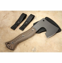 RMJ Tactical Bushcrafter Axe - Hyena Brown