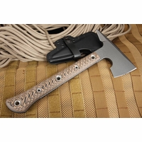 RMJ Tactical Jenny Wren Spike Tomahawk - Hyena Brown